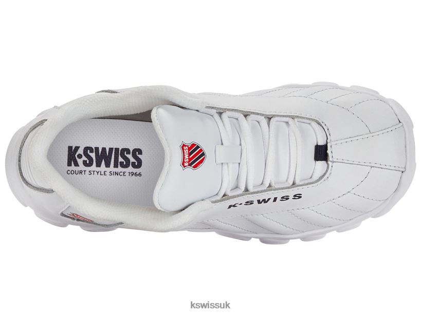 K-Swiss ST329 B20F2B612 Kids Footwear White/Navy/Red