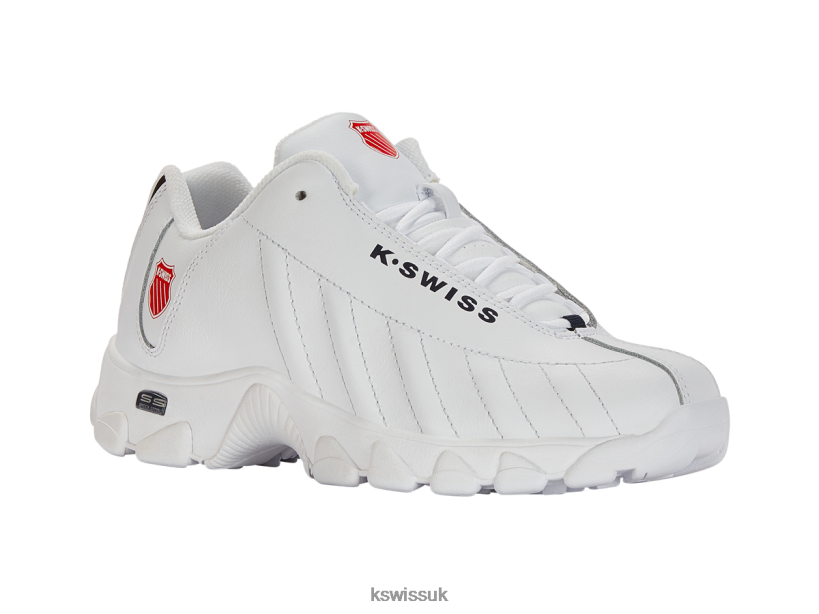 K-Swiss ST329 B20F2B617 Kids Footwear White/Navy/Red