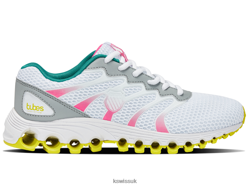 K-Swiss TUBES 200 B20F2B630 Kids Sale Highrise/Neon Pink/Neon Teal/Opt Yellow