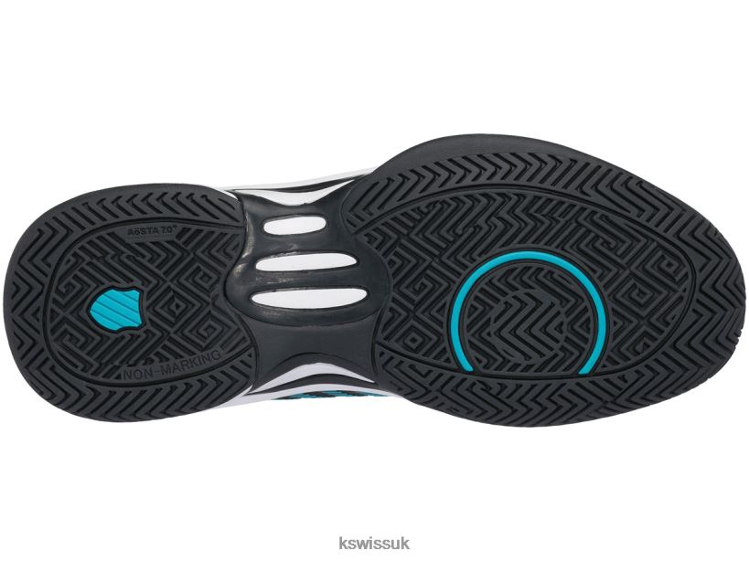 K-Swiss HYPERCOURT EXPRESS 2 B20F2B424 Kids Tennis Gray/Wht/Peacoat