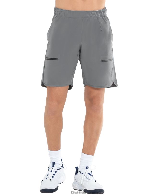 K-Swiss BALLER SHORT-9'' B20F2B499 Men Apparel Dark Gray