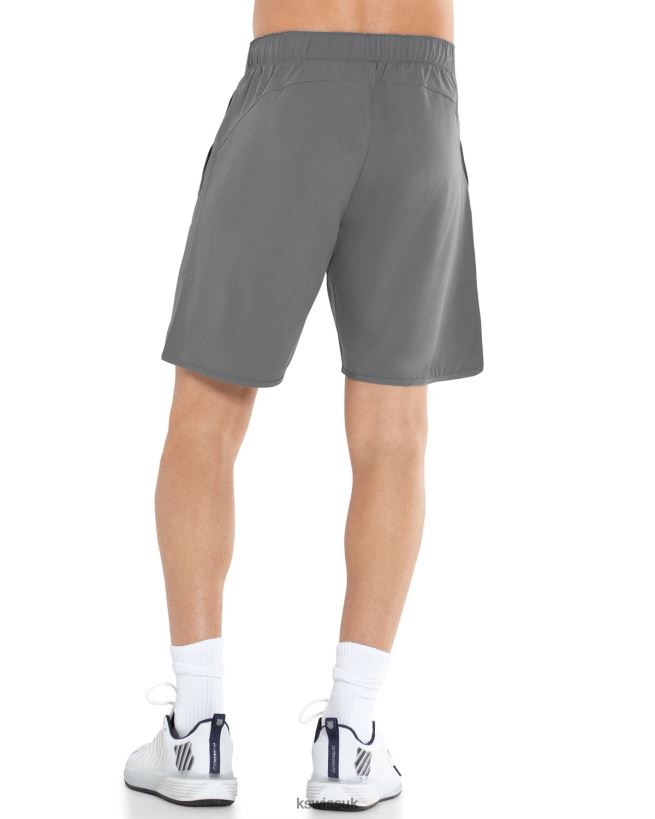 K-Swiss BALLER SHORT-9'' B20F2B499 Men Apparel Dark Gray