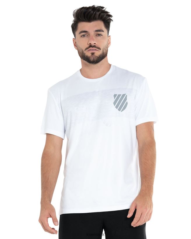 K-Swiss LUXE TECH CREW B20F2B498 Men Apparel White