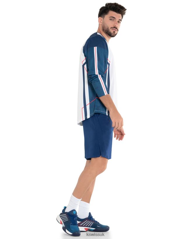 K-Swiss NEW ERA L/S B20F2B501 Men Apparel White