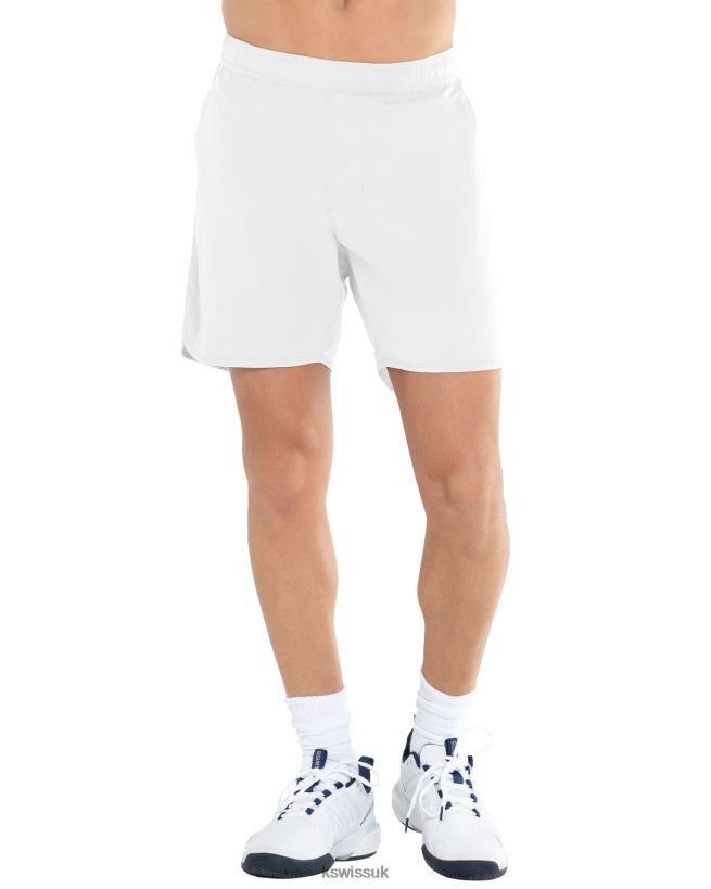 K-Swiss PLAYER SHORT-7'' B20F2B495 Men Apparel White