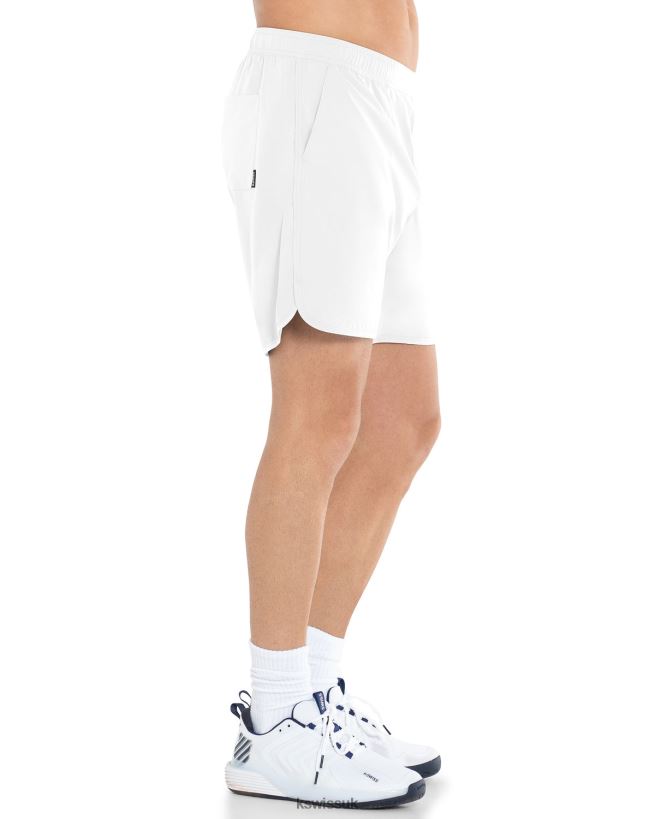 K-Swiss PLAYER SHORT-7'' B20F2B495 Men Apparel White