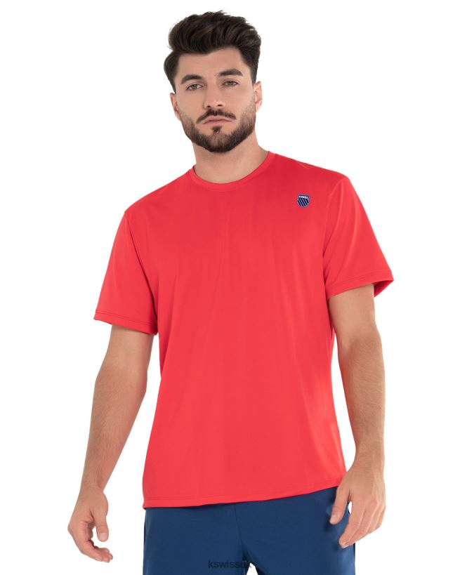 K-Swiss SURGE S/S CREW B20F2B503 Men Apparel Martian Red