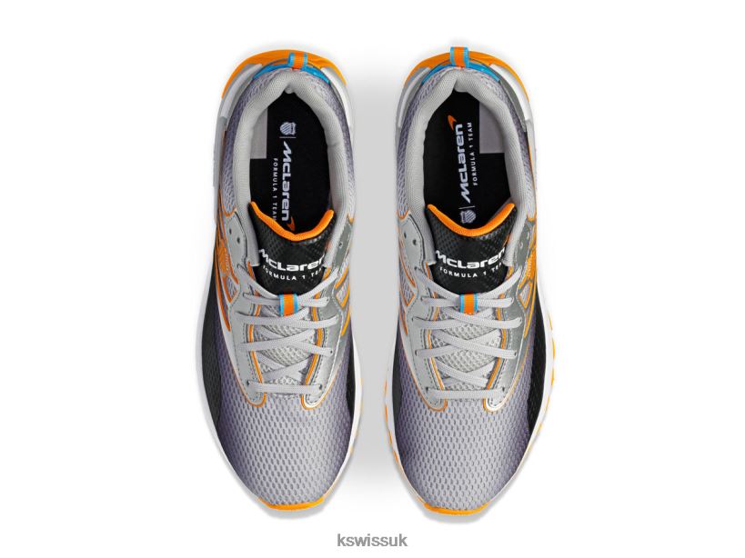 K-Swiss TUBES SPORT X MCLAREN B20F2B430 Men Lifestyle Gray/Black/Papaya