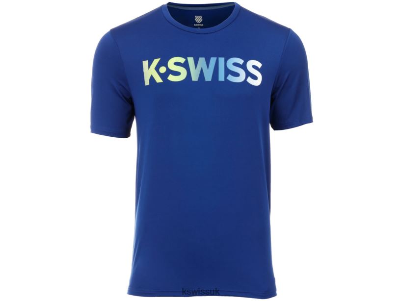 K-Swiss HYPERCOURT TEE B20F2B481 Men Lifestyle Sodalite Blue
