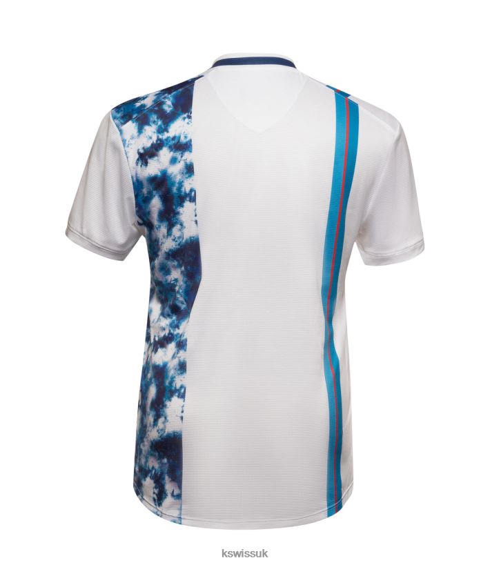 K-Swiss IMPACT HENLEY S/S B20F2B473 Men Lifestyle White