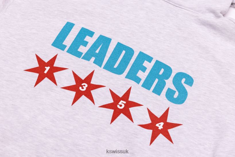 K-Swiss LEADERS X WARM UP HOODIE B20F2B478 Men Lifestyle Heather Grey