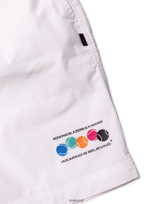 K-Swiss ROWING BLAZERS X SHORTS B20F2B471 Men Lifestyle White