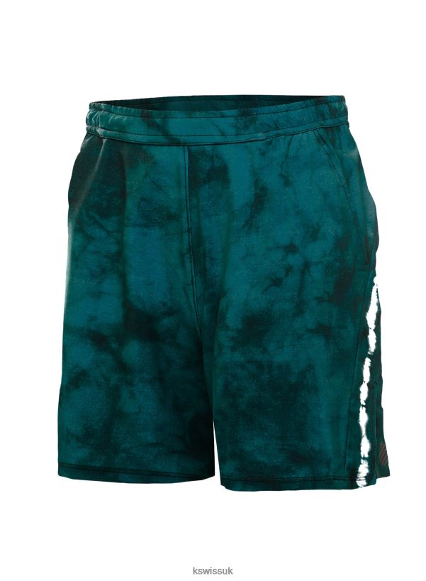 K-Swiss TIDE DYE SHORT-7'' B20F2B461 Men Lifestyle Evergreen
