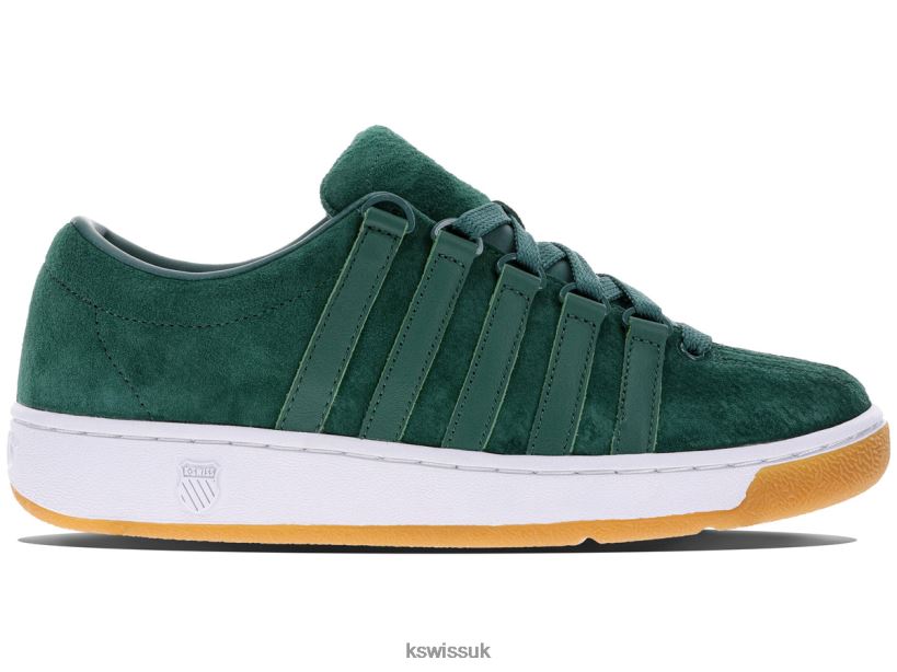 K-Swiss CLASSIC LX SDE B20F2B164 Men Shoes Posy Green/White/Gum
