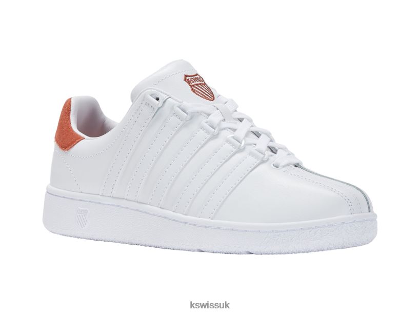 K-Swiss CLASSIC VN B20F2B69 Men Shoes White/Burnt Ochre