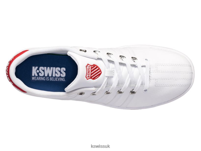 K-Swiss COURT PRO II B20F2B58 Men Shoes White/Red/Gum