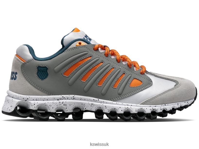 K-Swiss TUBES PHARO S B20F2B126 Men Shoes Vapor Blue/Neutral Gray/Orange Popsicle