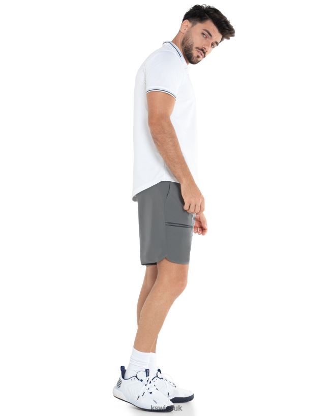 K-Swiss HERITAGE POLO S/S B20F2B203 Men Apparel White