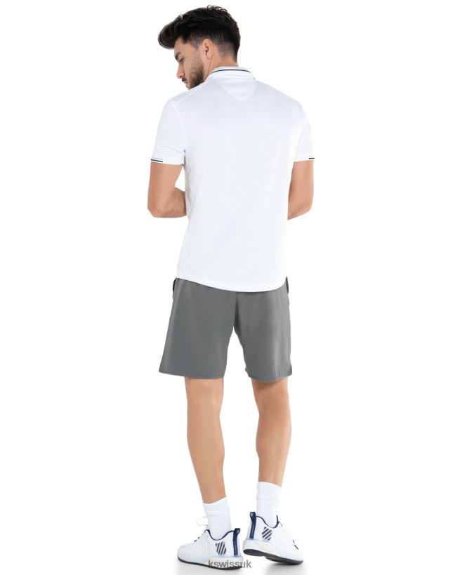 K-Swiss HERITAGE POLO S/S B20F2B203 Men Apparel White