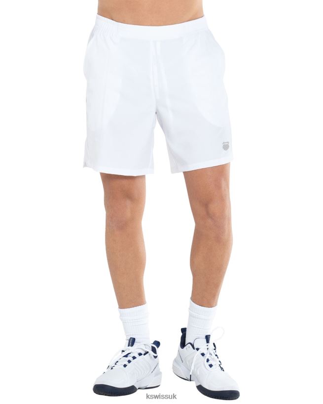 K-Swiss SUPERCHARGE SHORT-7'' B20F2B201 Men Apparel White
