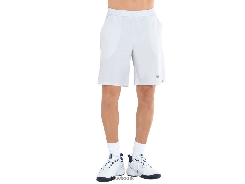 K-Swiss SUPERCHARGE SHORT-9'' B20F2B198 Men Apparel White