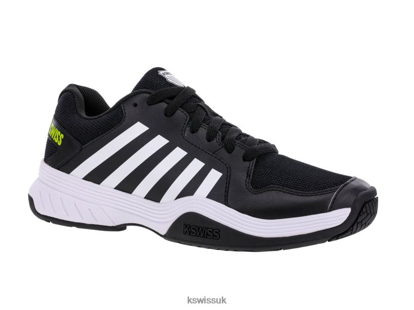 K-Swiss COURT EXPRESS PICKLEBALL B20F2B16 Men Shoes Blk/Wht/Eve Prmrs