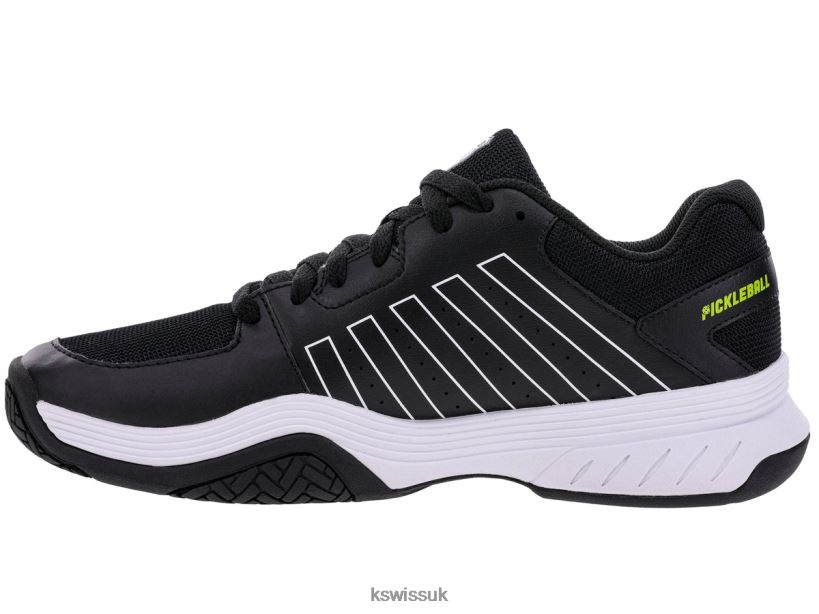 K-Swiss COURT EXPRESS PICKLEBALL B20F2B16 Men Shoes Blk/Wht/Eve Prmrs