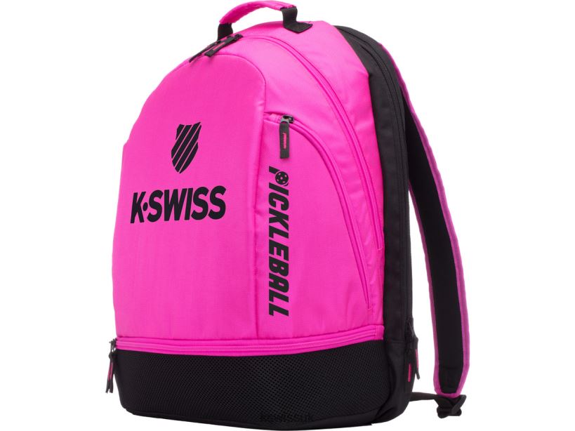 K-Swiss PICKELBALL BACKPACK B20F2B409 Unisex Backpack Pink/Black