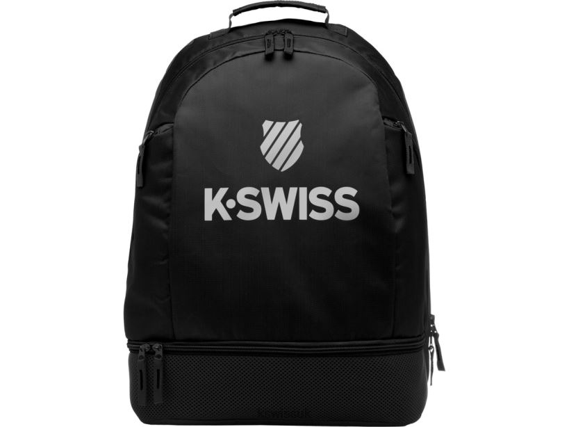 K-Swiss TENNIS BACKPACK B20F2B408 Unisex Backpack Black/Silver