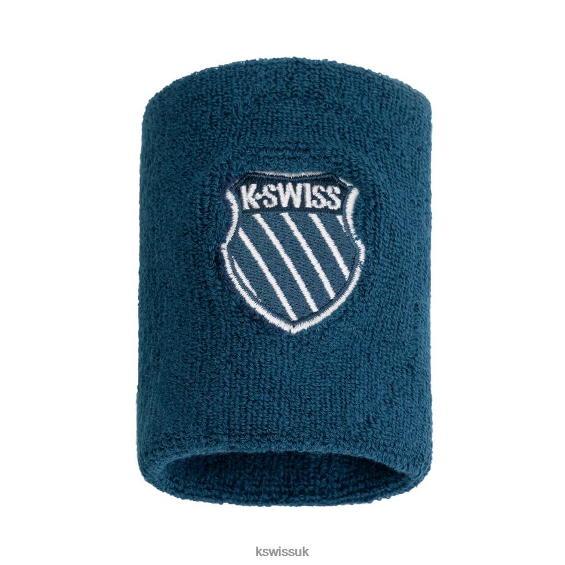 K-Swiss COURT DOUBLE WRISTBAND B20F2B389 Unisex Wristband Blue Opal