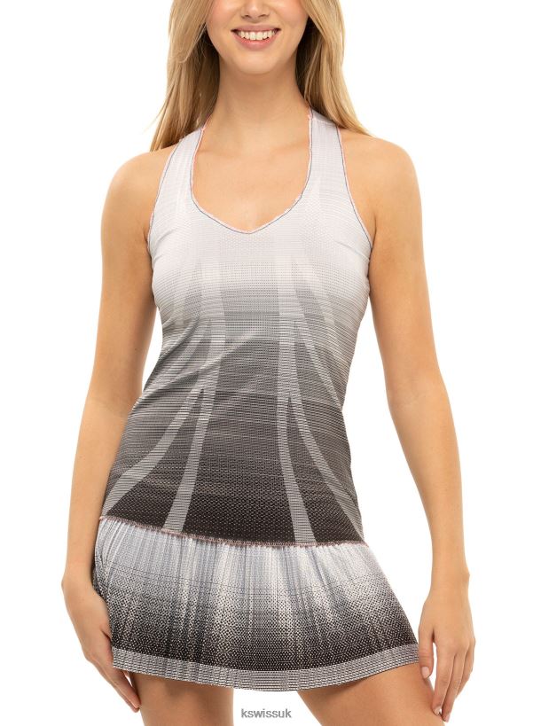 K-Swiss PLEAT OF THE NIGHT TANK B20F2B523 Women Dresses Black