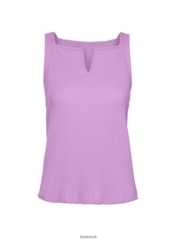 K-Swiss DEEP V PLEATED TANK B20F2B543 Women Lifestyle Amethyst