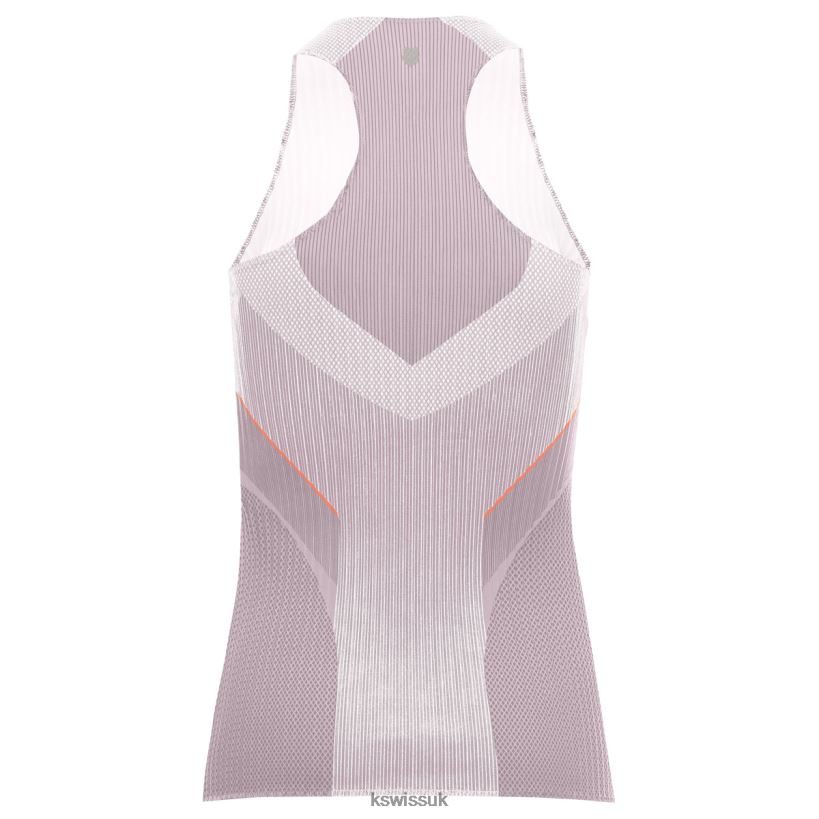 K-Swiss PLEATED V-NECK TANK B20F2B540 Women Lifestyle Plum