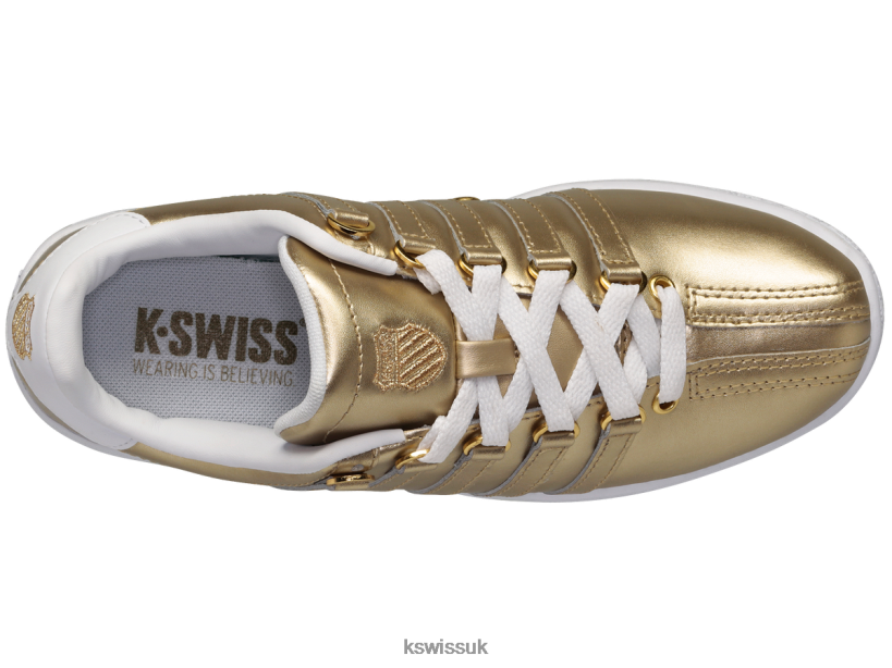 K-Swiss CLASSIC VN B20F2B339 Women Shoes Gold/White