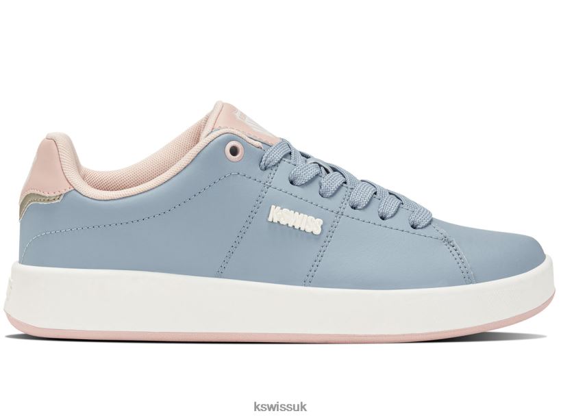 K-Swiss COURT CAMEO B20F2B323 Women Shoes Ashley Blue/Peach Whip/Champagne