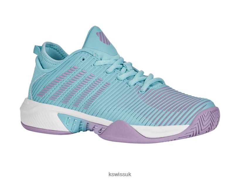 K-Swiss HYPERCOURT SUPREME B20F2B554 Women Shoes Angel Blue/Sheer Lilac/Brilliant White