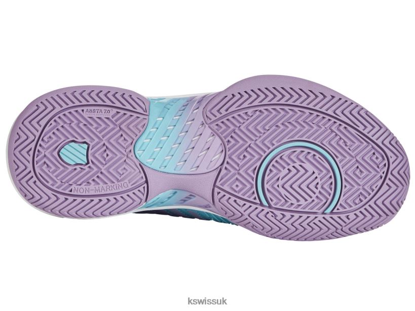K-Swiss HYPERCOURT SUPREME B20F2B554 Women Shoes Angel Blue/Sheer Lilac/Brilliant White