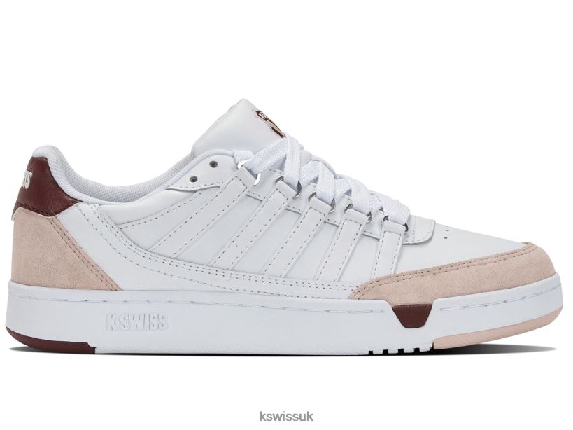 K-Swiss SET PRO B20F2B302 Women Shoes White/Peach Whip/Windsor Wine