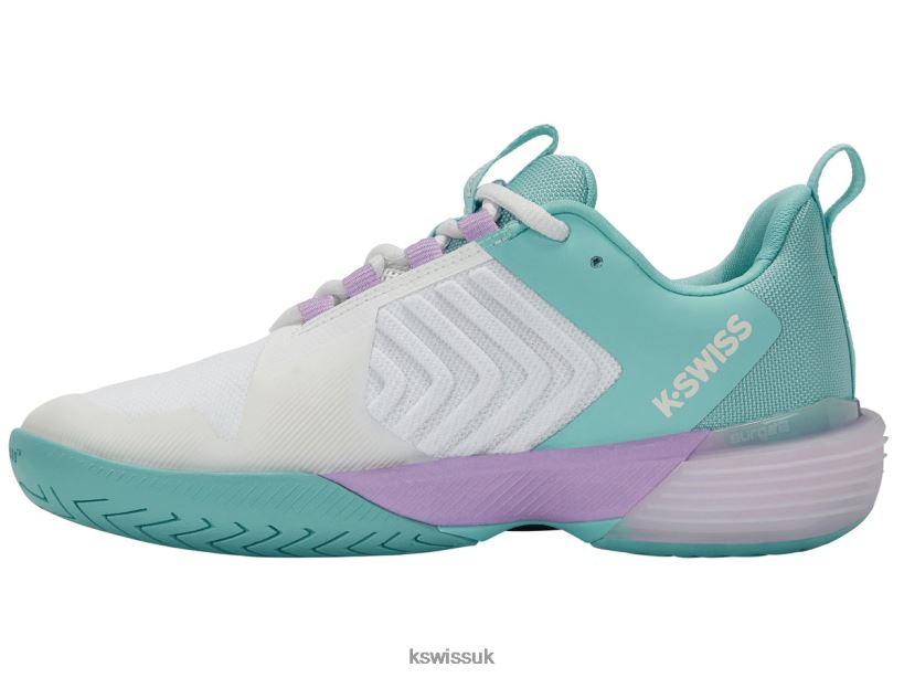 K-Swiss ULTRASHOT 3 B20F2B546 Women Shoes Brilliant White/Angel Blue/Sheer Lilac