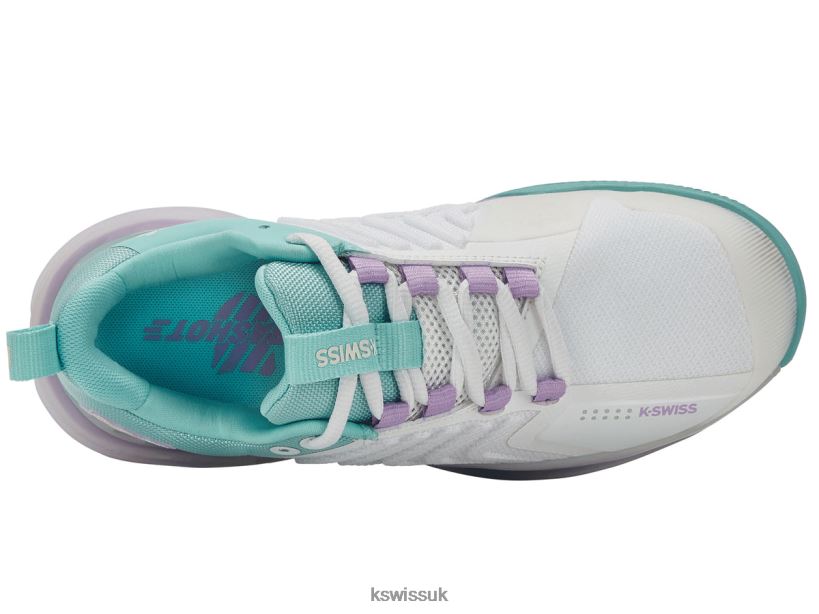 K-Swiss ULTRASHOT 3 B20F2B546 Women Shoes Brilliant White/Angel Blue/Sheer Lilac