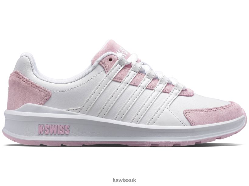 K-Swiss VISTA TRAINER B20F2B343 Women Shoes White/Cherry Blossom/Pearlized