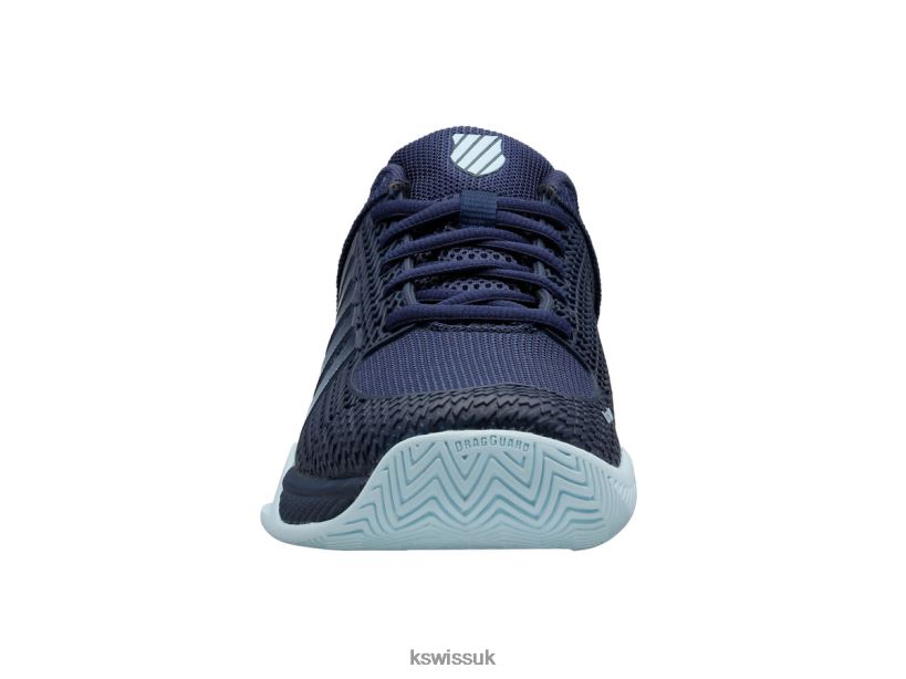 K-Swiss EXPRESS LIGHT PICKLEBALL B20F2B244 Women Shoes Black Iris/Blue Glow/White