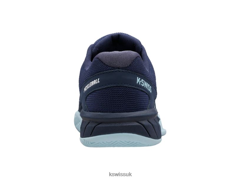 K-Swiss EXPRESS LIGHT PICKLEBALL B20F2B244 Women Shoes Black Iris/Blue Glow/White