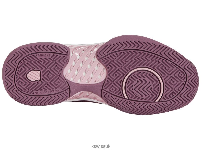 K-Swiss HYPERCOURT EXPRESS 2 B20F2B528 Women Shoes Cameo Pink/Grape Nectar/Orchid Haze