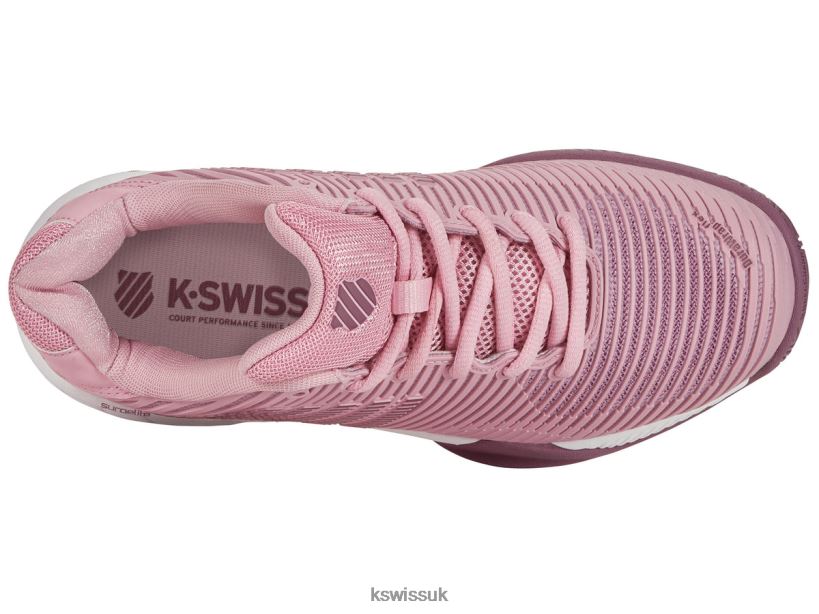K-Swiss HYPERCOURT EXPRESS 2 B20F2B528 Women Shoes Cameo Pink/Grape Nectar/Orchid Haze