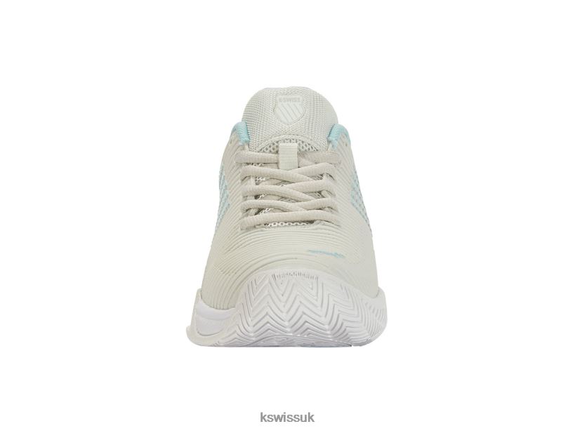 K-Swiss HYPERCOURT EXPRESS 2-WIDE B20F2B256 Women Shoes Gray/Wht/Bluglw