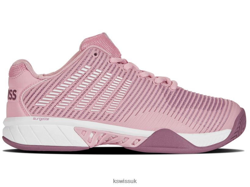 K-Swiss HYPERCOURT EXPRESS 2-WIDE B20F2B529 Women Shoes Cameo Pink/Grape Nectar/Orchid Haze