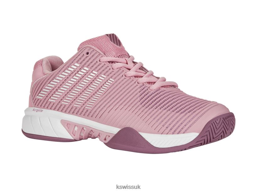 K-Swiss HYPERCOURT EXPRESS 2-WIDE B20F2B529 Women Shoes Cameo Pink/Grape Nectar/Orchid Haze