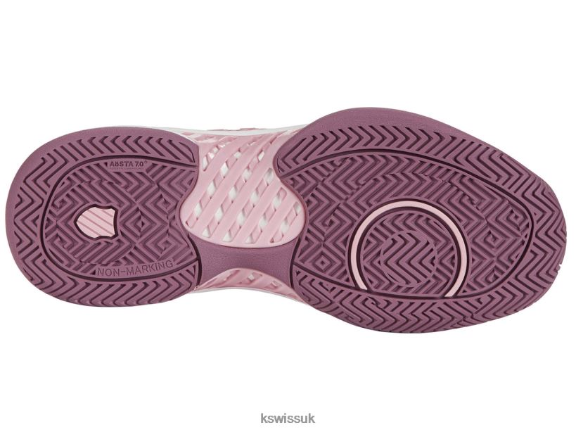 K-Swiss HYPERCOURT EXPRESS 2-WIDE B20F2B529 Women Shoes Cameo Pink/Grape Nectar/Orchid Haze
