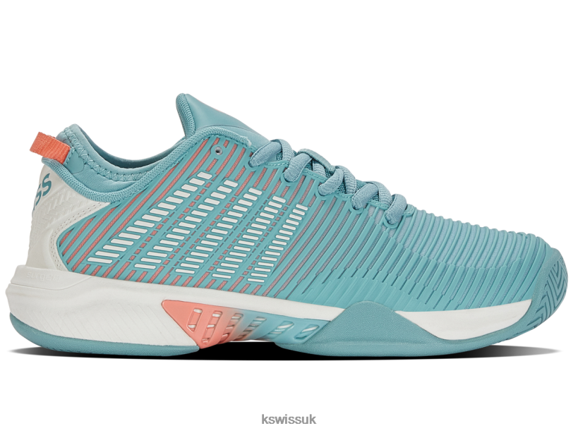 K-Swiss HYPERCOURT SUPREME B20F2B232 Women Shoes Nile Blue/Blanc De Blanc/Desert Flower